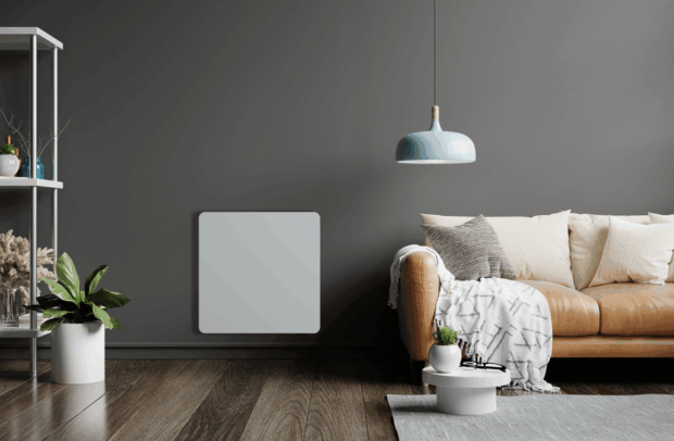 Pannello Celsius installato in una stanza reale